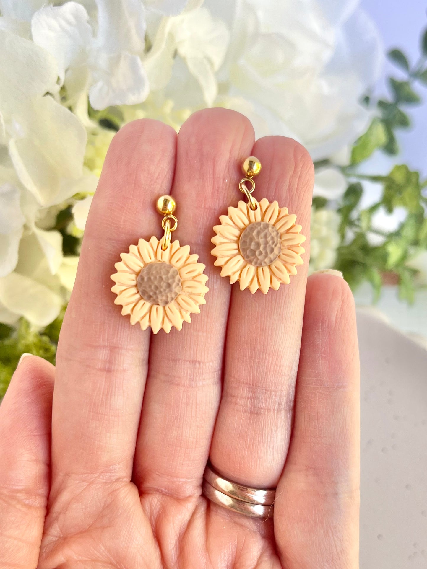 Sunflower Earrings
