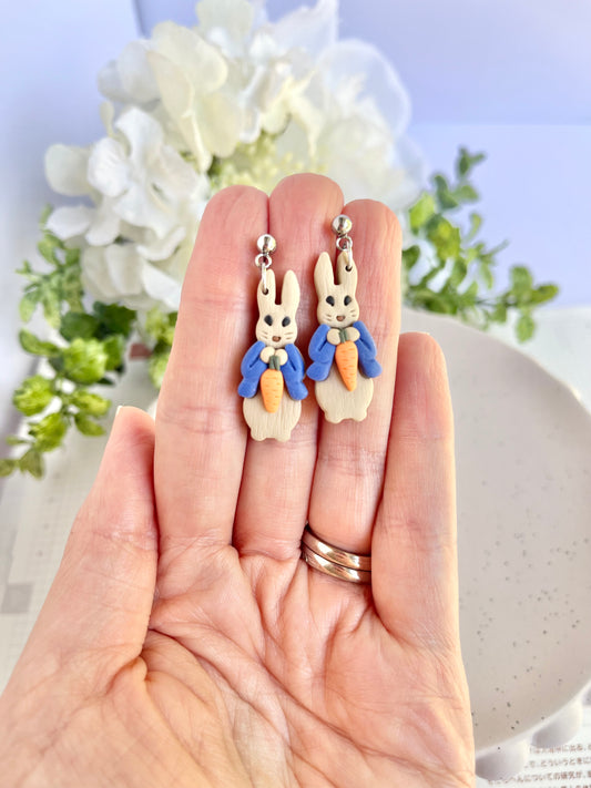 Mischievous Rabbit Earrings