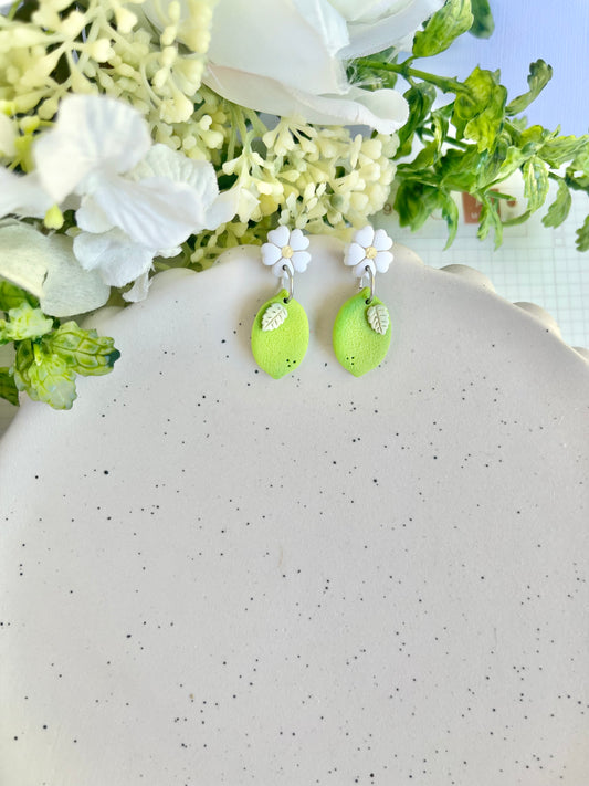 Lime Earrings