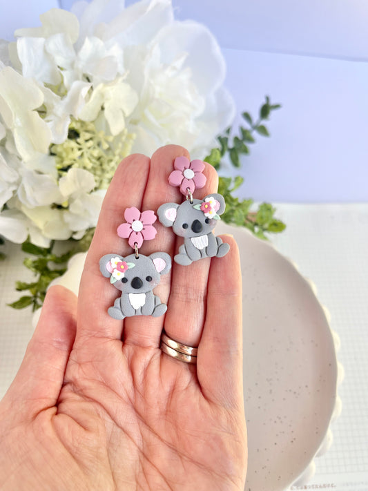 Koala Earrings