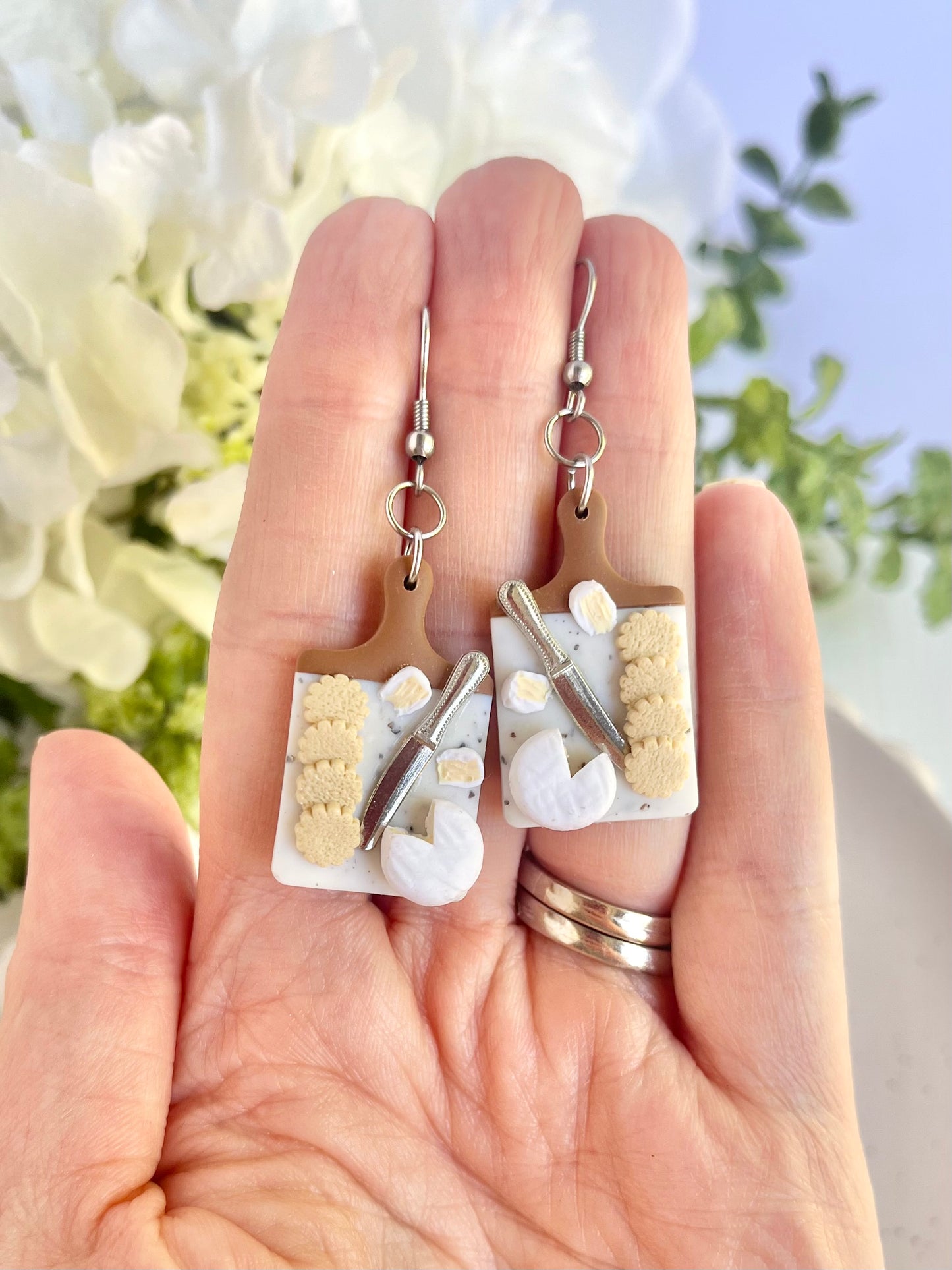 Cheese Board Earrings