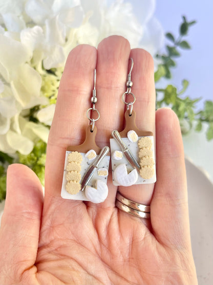 Cheese Board Earrings