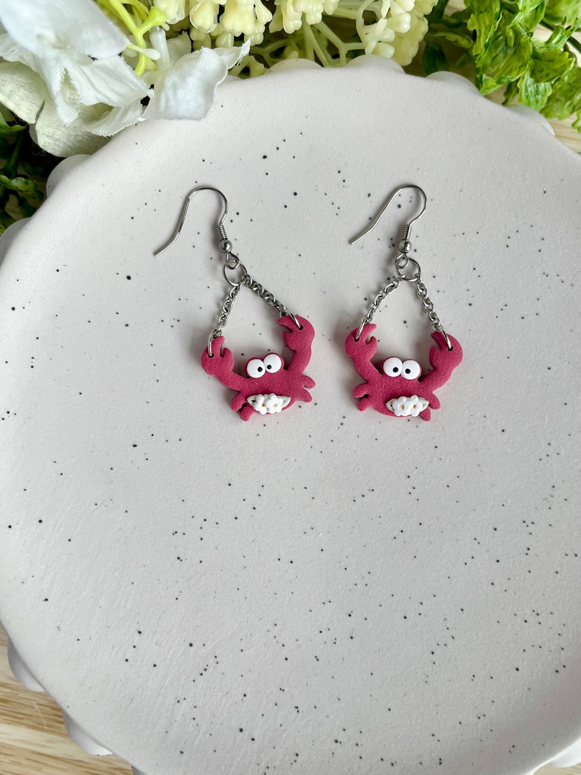 Crab Earrings