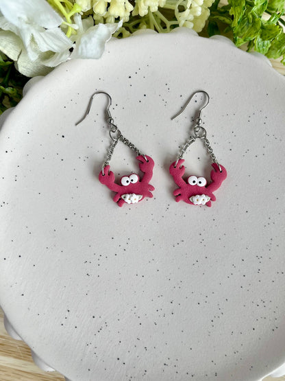 Crab Earrings