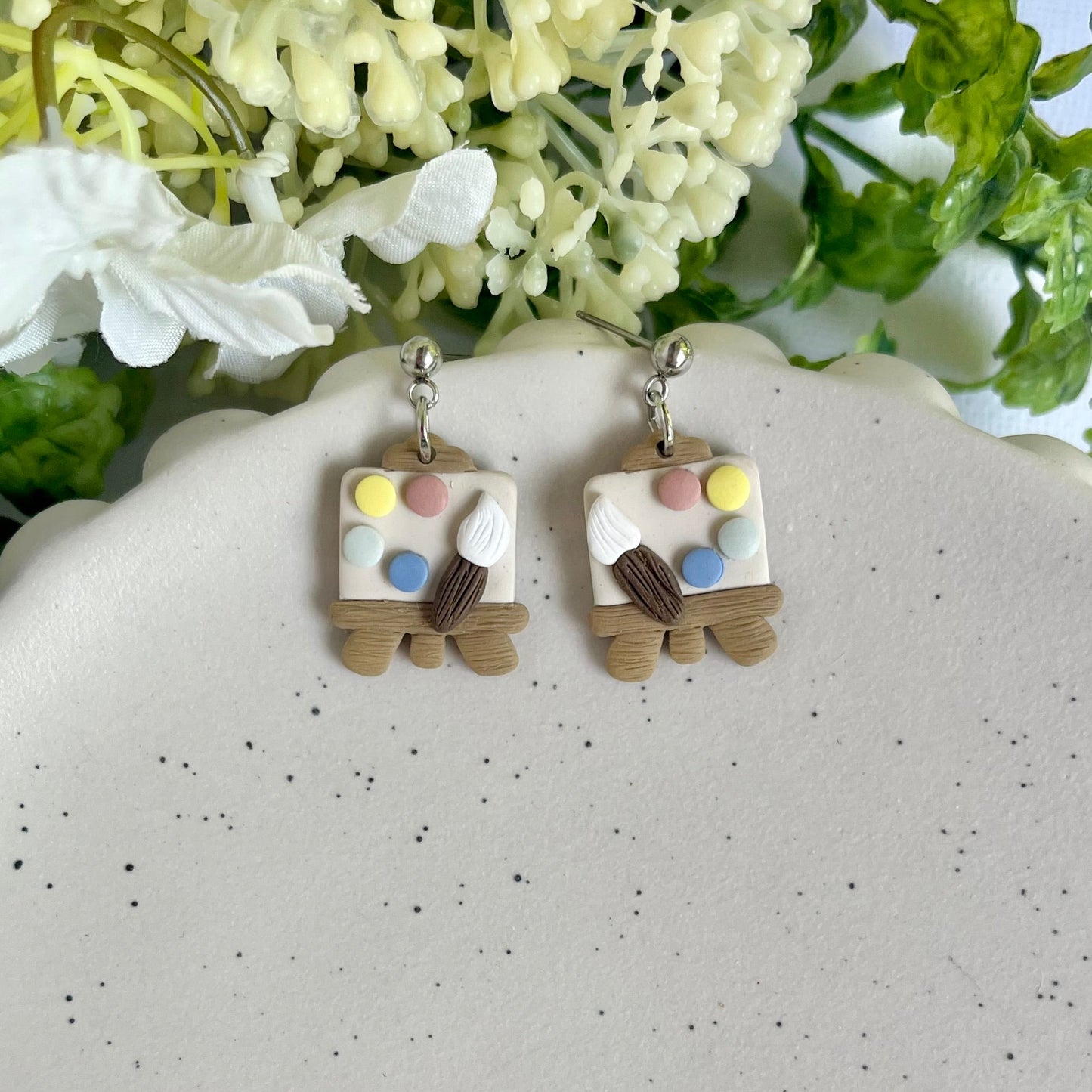 Paint Easel Earrings