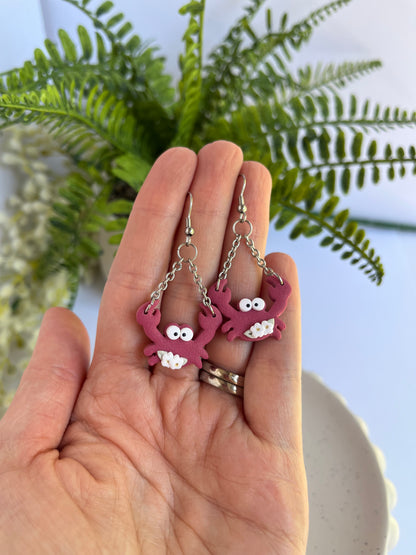 Crab Earrings