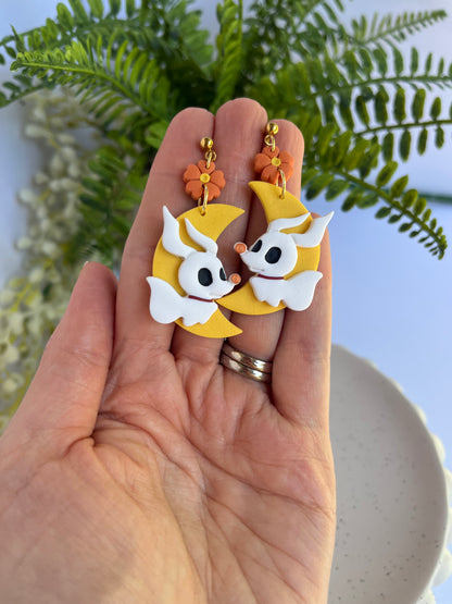 Ghost Dog Earrings