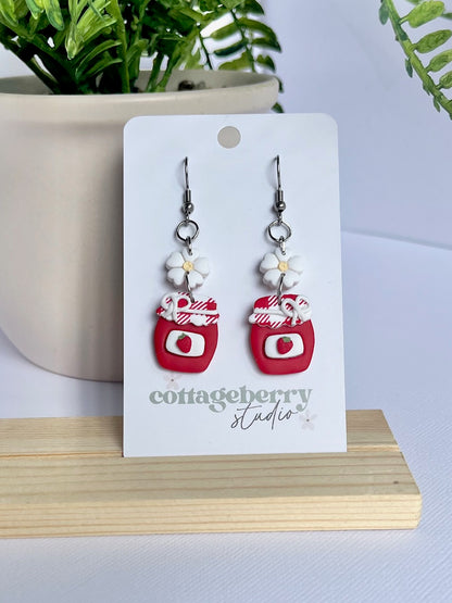 Strawberry Jam Earrings