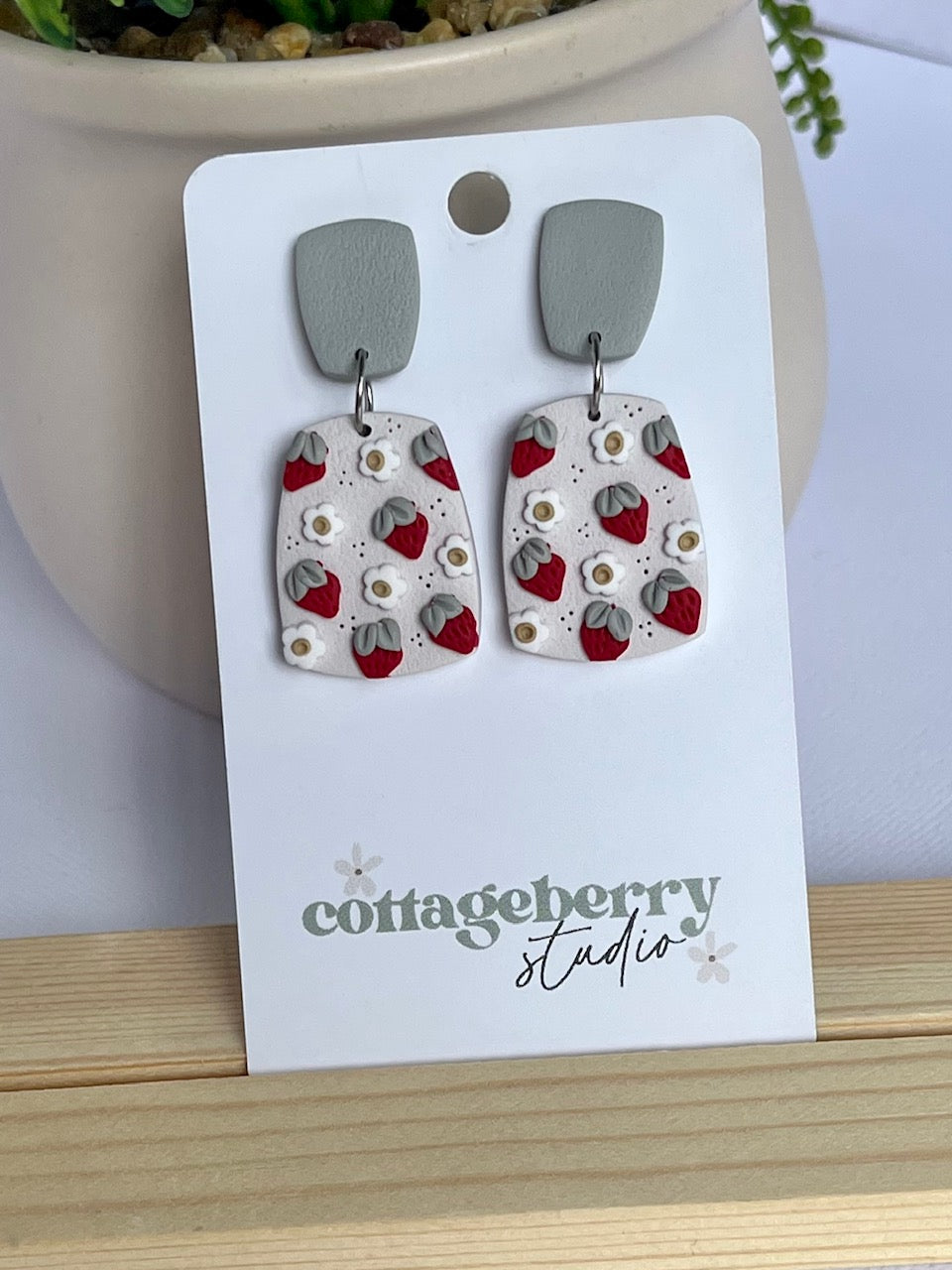 Strawberry Earrings