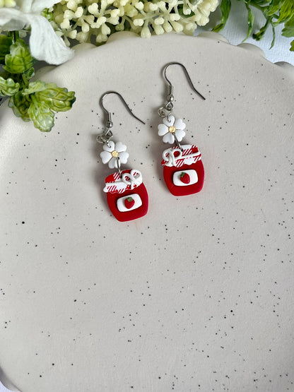 Strawberry Jam Earrings