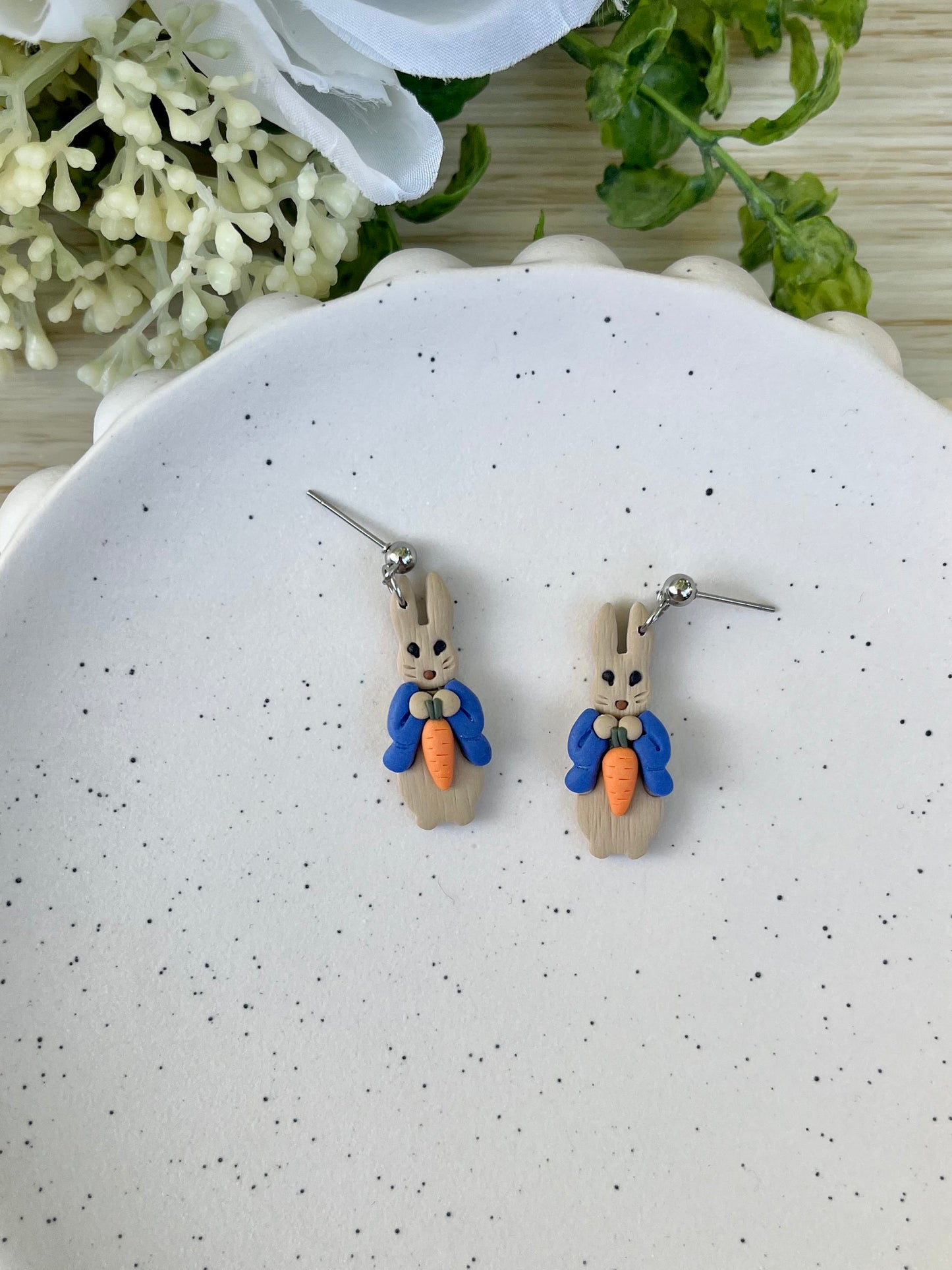 Mischievous Rabbit Earrings